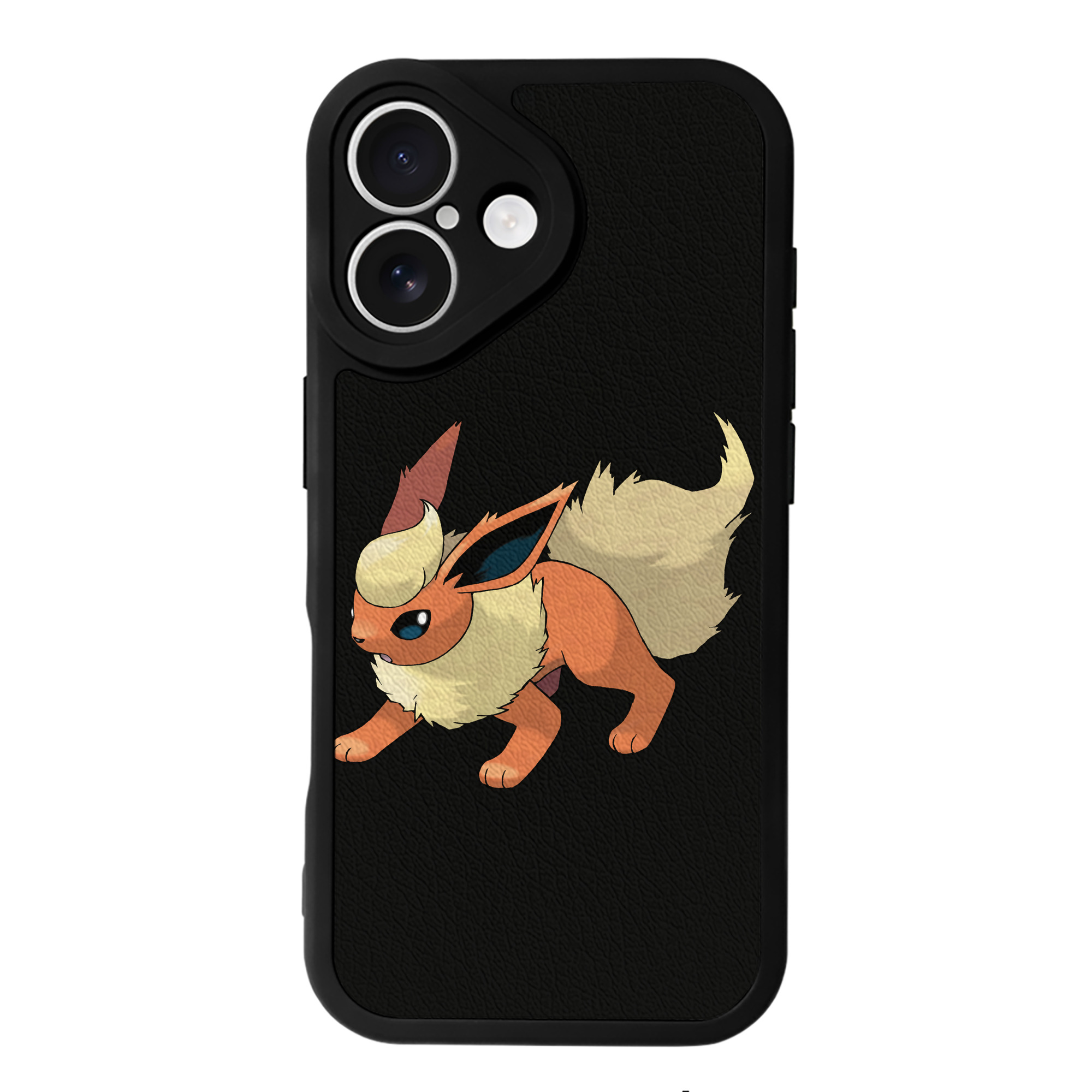 （画像用） ポケットモンスター Pokémon 【iPhone 16シリーズ対応】シリコンスマホケース（レザー調） 材質：シリコン
